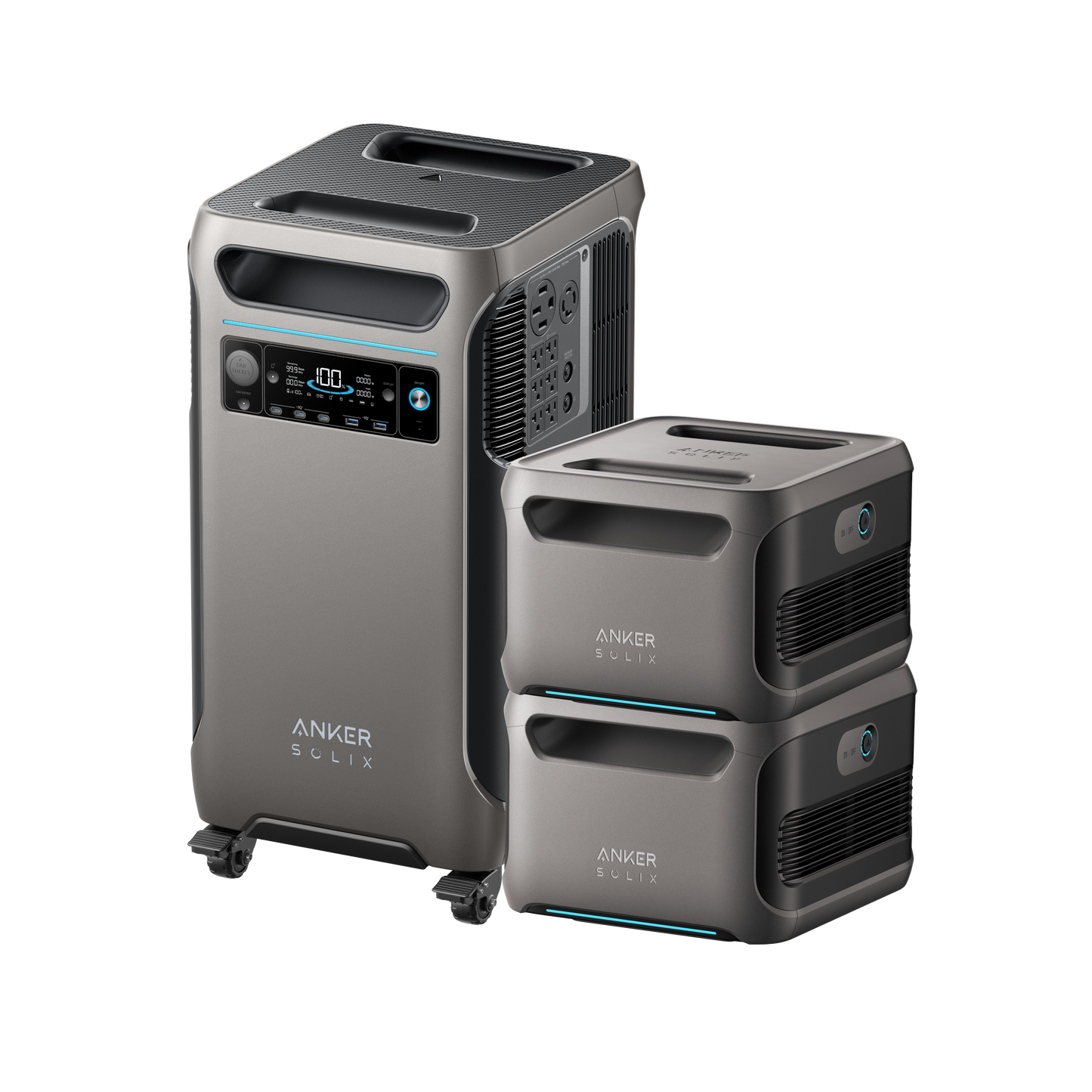 Anker SOLIX F3800 + 2× Expansion Battery