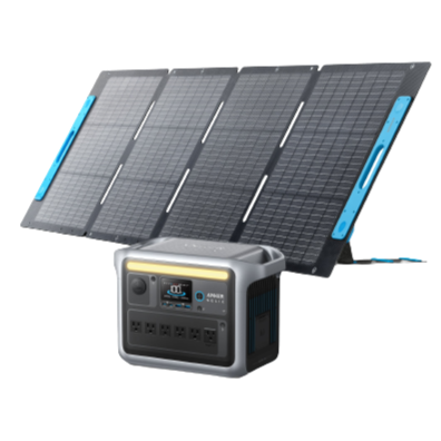 Anker SOLIX C1000 Portable Power Station - 1056Wh | 1800W｜200W Solar Panel