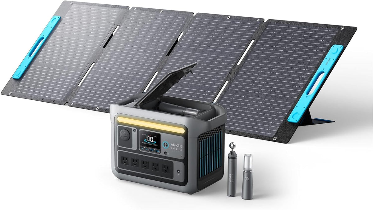 Anker SOLIX &lt;b&gt;C800 Plus&lt;/b&gt; Solar Generator + 200W Solar Panel