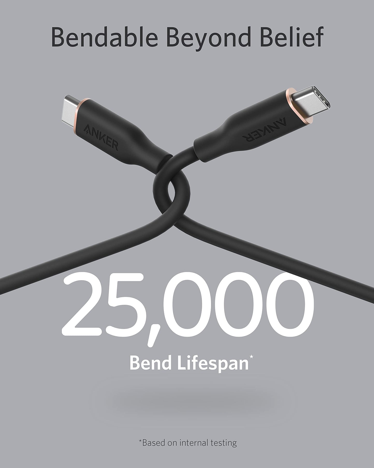 Anker 643 USB-C to USB-C Cable (Flow, Silicone)